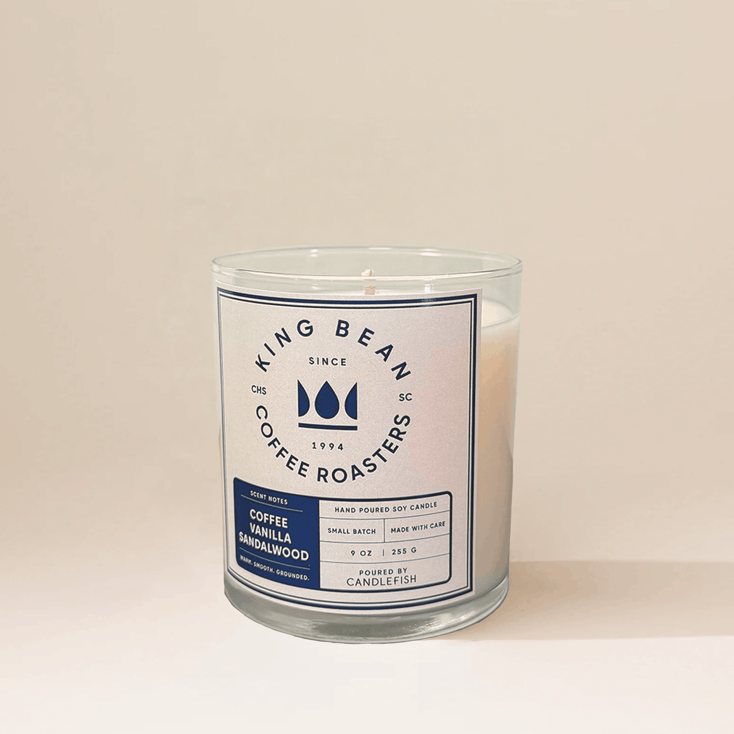 KING BEAN X CANDLEFISH COFFEE CANDLE